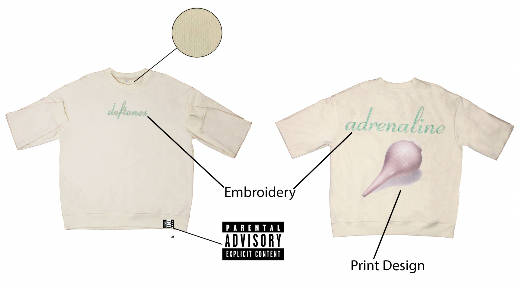 Adrenaline Album Heavyweight Sweatshirt