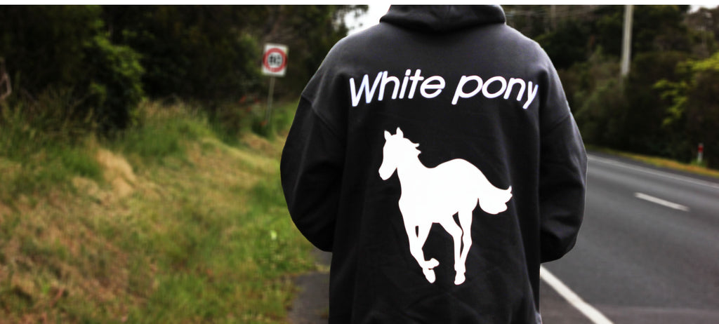 White Pony Album Heavyweight Hoodie